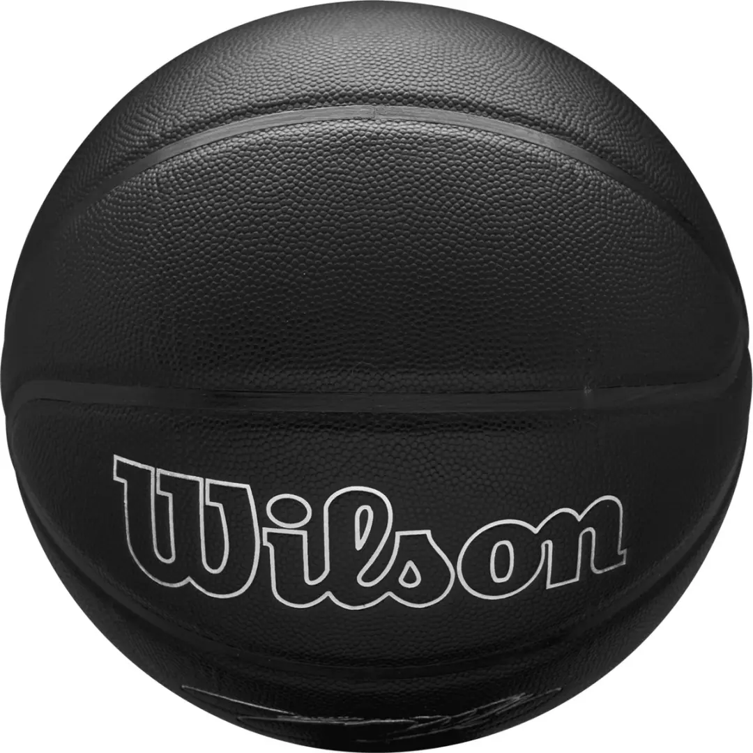 Wilson NBA Evergreen Basketbal Maat 7 - Zwart