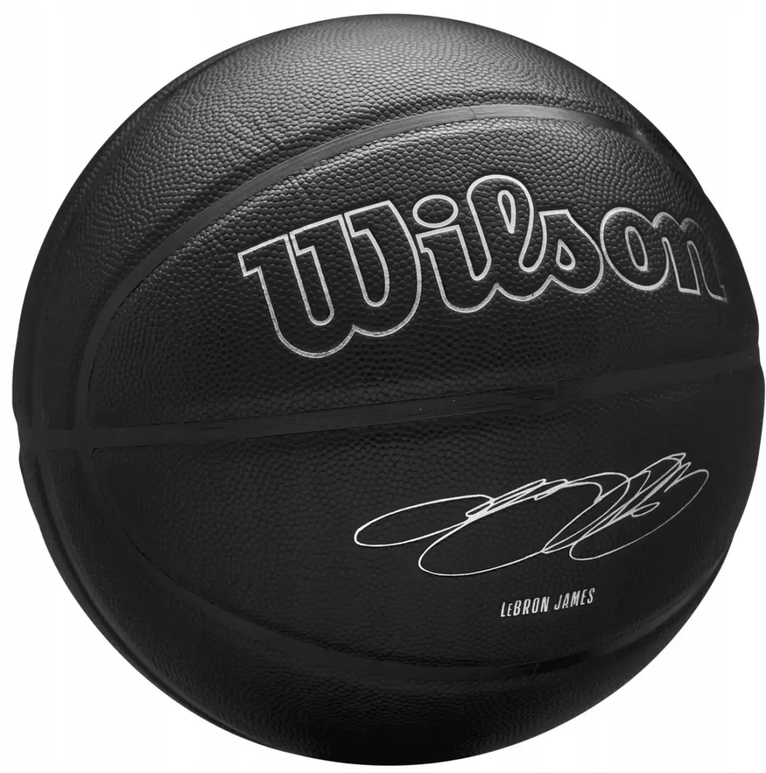 Wilson NBA Evergreen Basketbal Maat 7 - Zwart