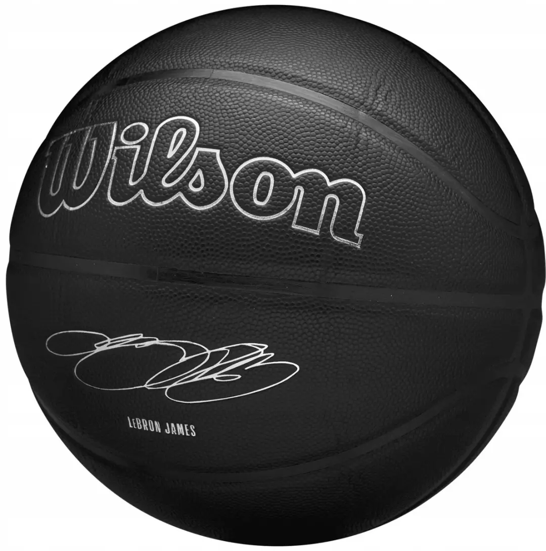 Wilson NBA Evergreen Basketbal Maat 7 - Zwart