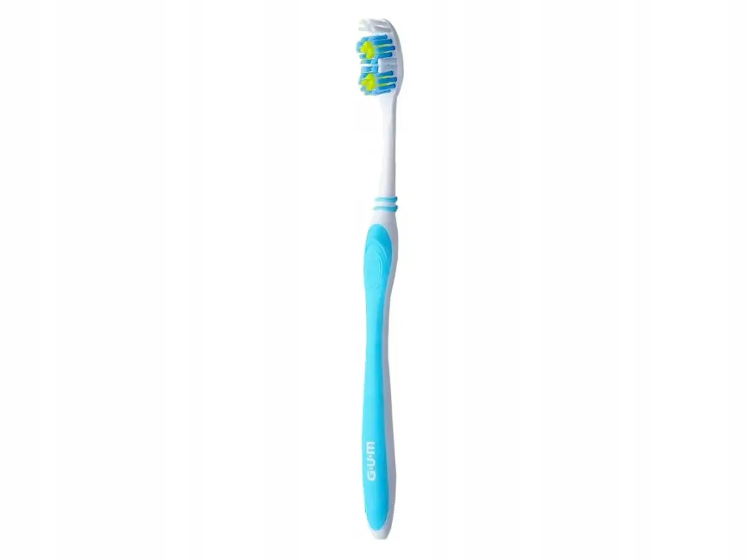 Gum Easy-Clean Handtandenborstel met Tongreiniger - 6 Stuks