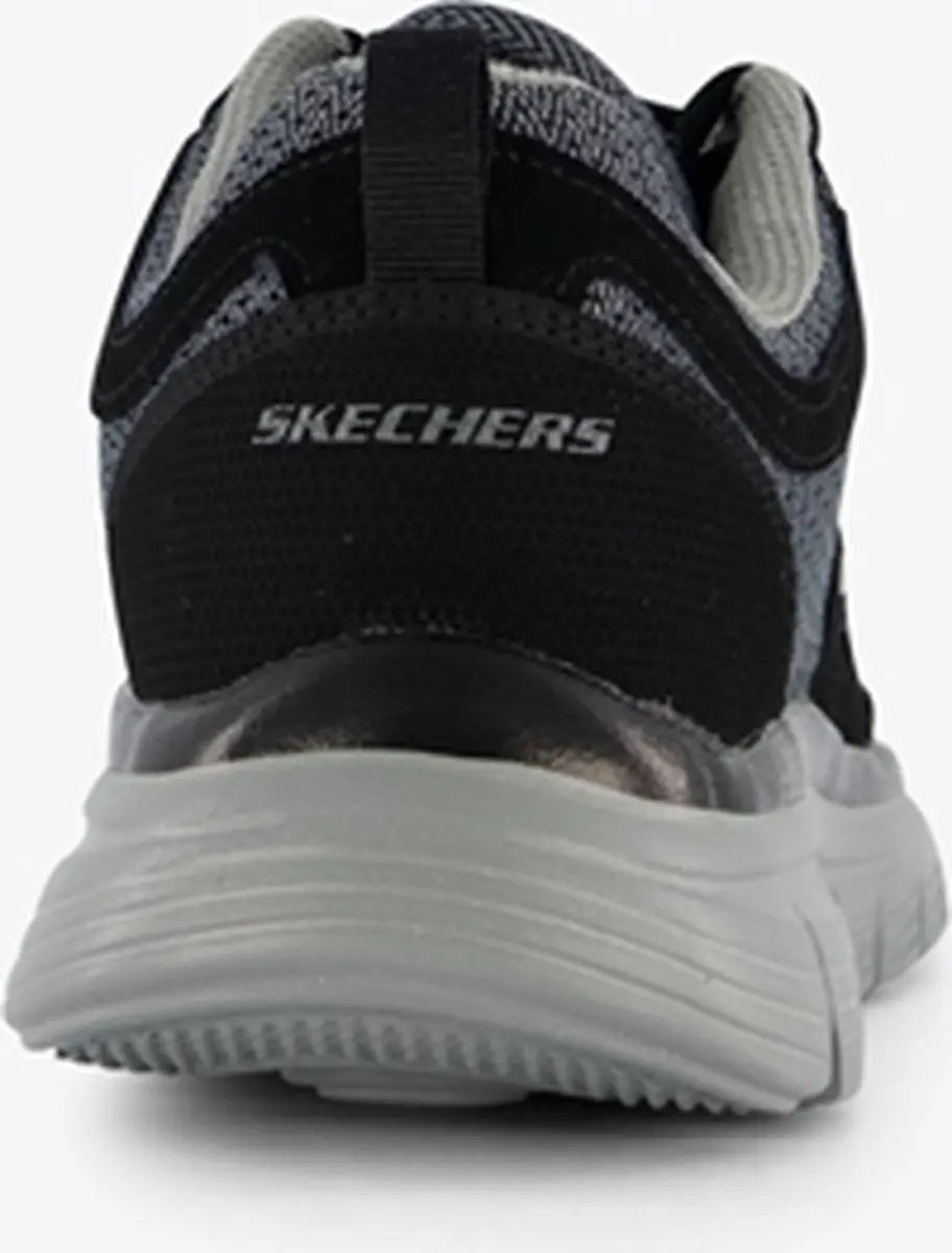 Skechers Burns Agoura Heren Sneakers - Zwart