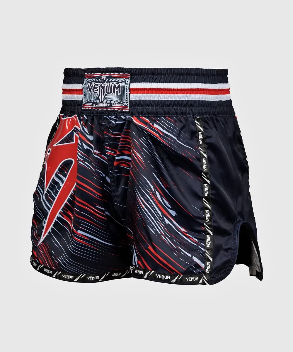 Venum Giant Muay Thai Short VENUM-03343-003 - XS - Zwart Rood