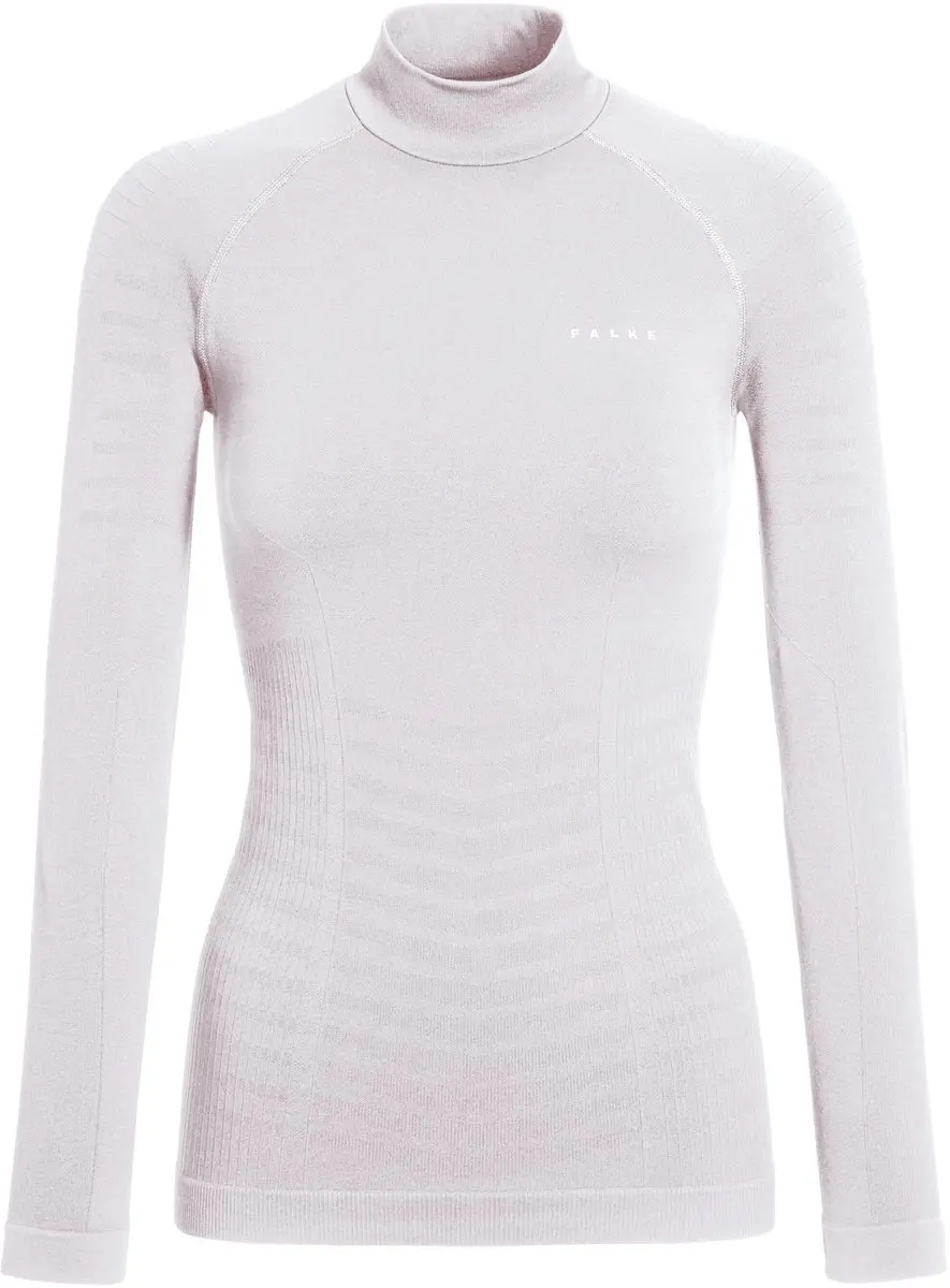Falke Maximum Warm High Neck Dames Shirt - XL - Wit