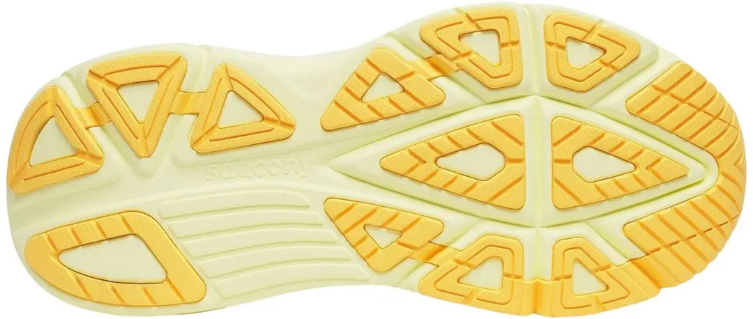 Saucony Guide 19 Hardloopschoenen Dames - 36 - Wit/Geel/Orange