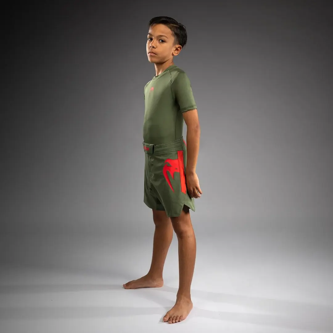 Venum Light Kids Fight Shorts 164 - Khaki