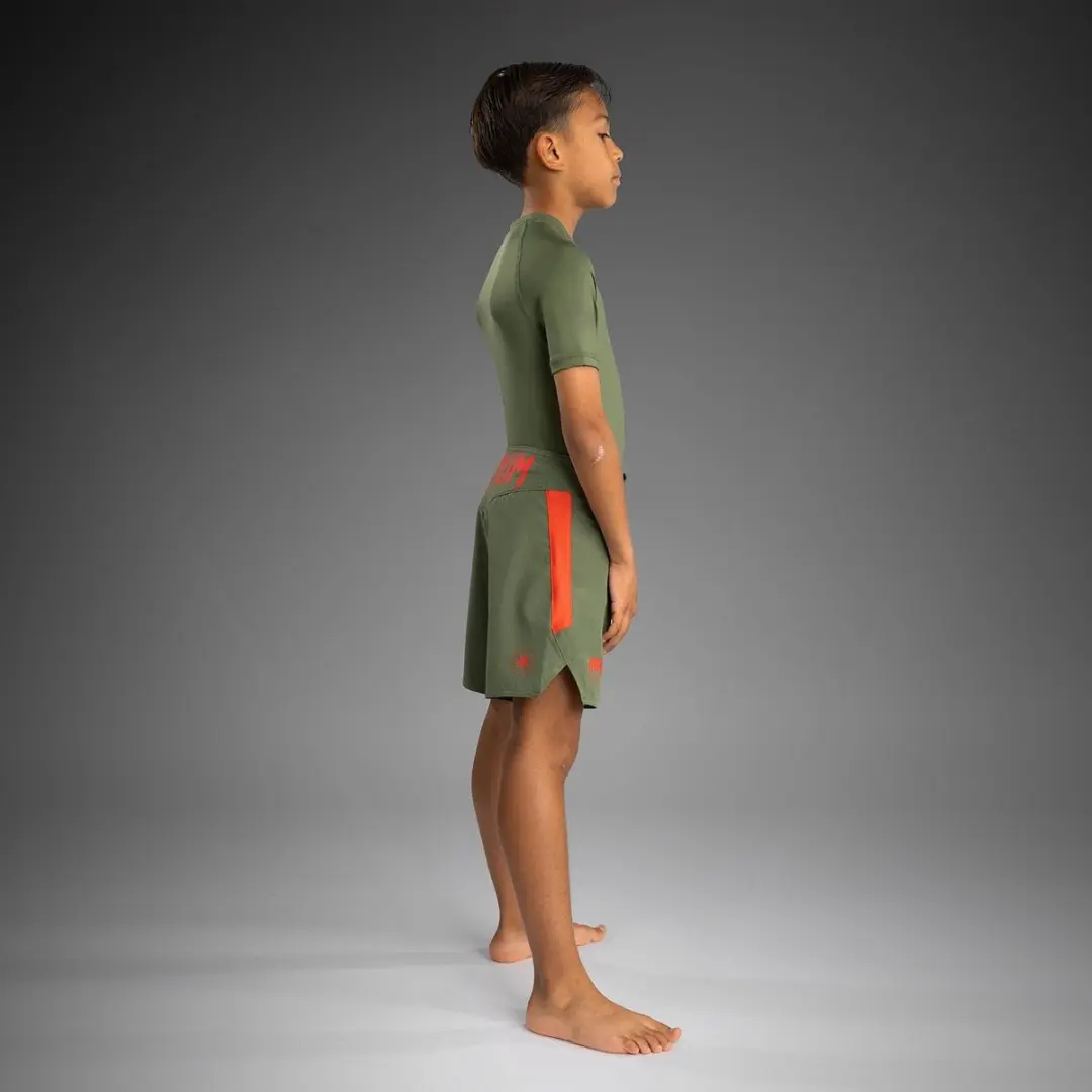 Venum Light Kids Fight Shorts 164 - Khaki