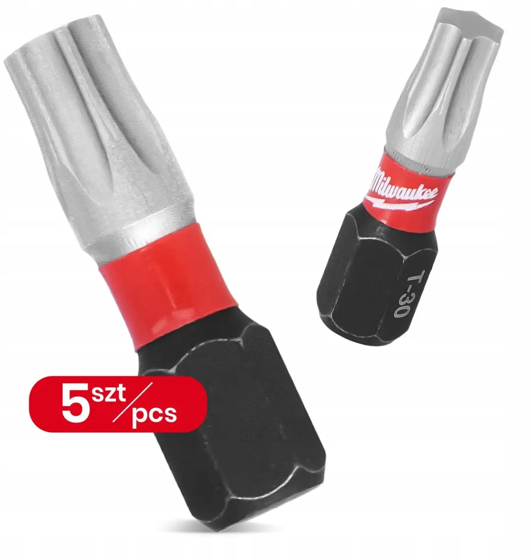 Milwaukee TX30 Impact Bit 25mm Torx - 5x