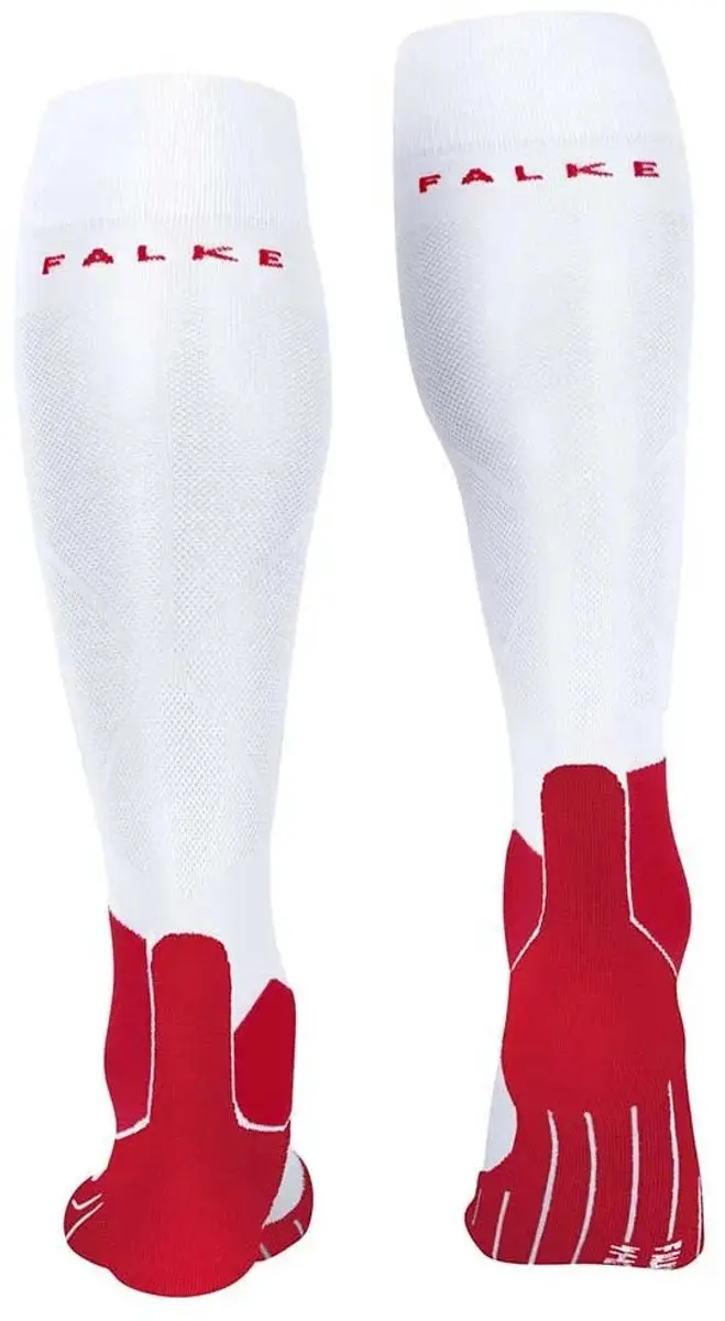 Falke SK5 Expert Heren Skisokken - Wit - Maat 42/43