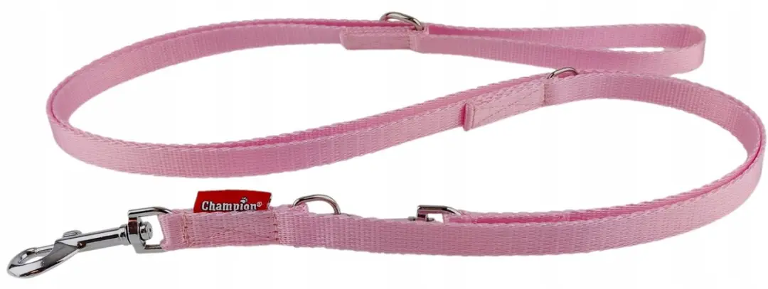 Champion Verstelbare Hondenlijn 225cm - Roze