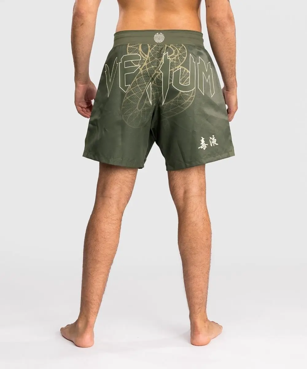 Venum Serpenti Fightshorts - M - Kaki Brons Ivoor