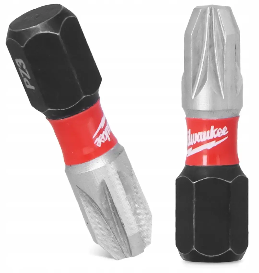 Milwaukee SHOCKWAVE Impact Bit PZ3 25mm - 3 Stuks