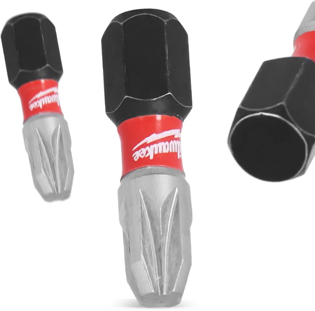 Milwaukee SHOCKWAVE Impact Bit PZ3 25mm - 3 Stuks