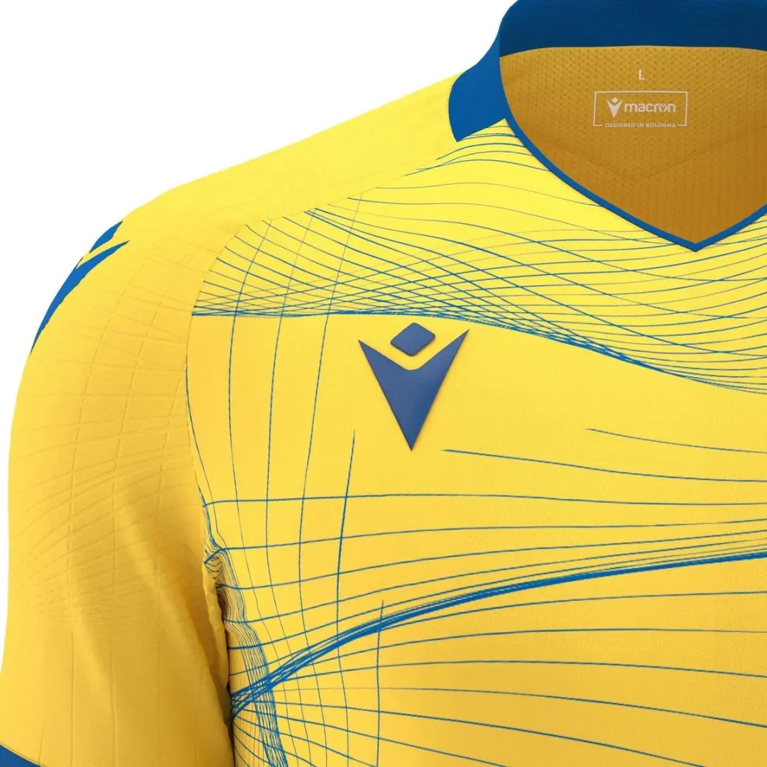 Macron Wyvern Eco Shirt Korte Mouw Kinderen - Geel