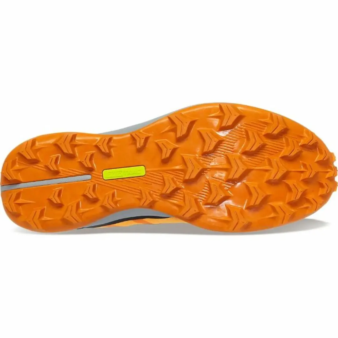 Saucony Peregrine 12 ST Heren Trailhardloopschoenen - Zwart/Geel