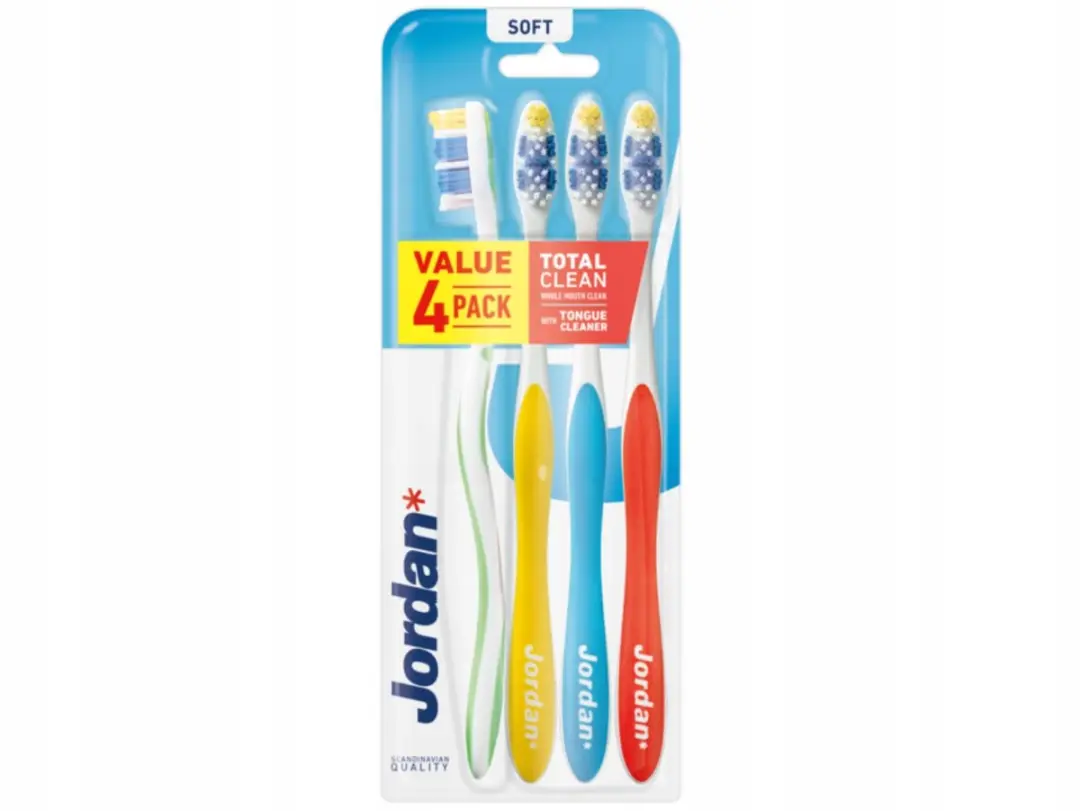 Jordan Total Clean Soft Handborstels - 20 Stuks