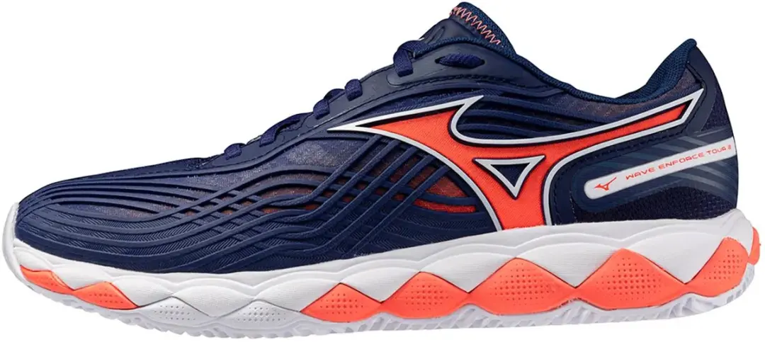 Mizuno Wave Enforce Tour 2 CC Schoenen - Blauw - 44.5