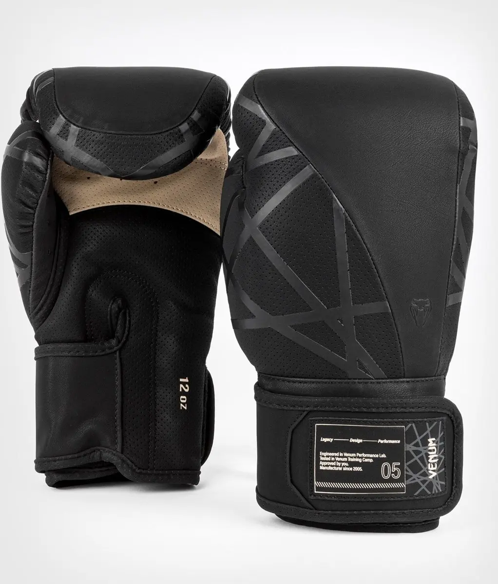 Venum Tecmo 2.0 Kick Bokshandschoenen 16 oz - Zwart
