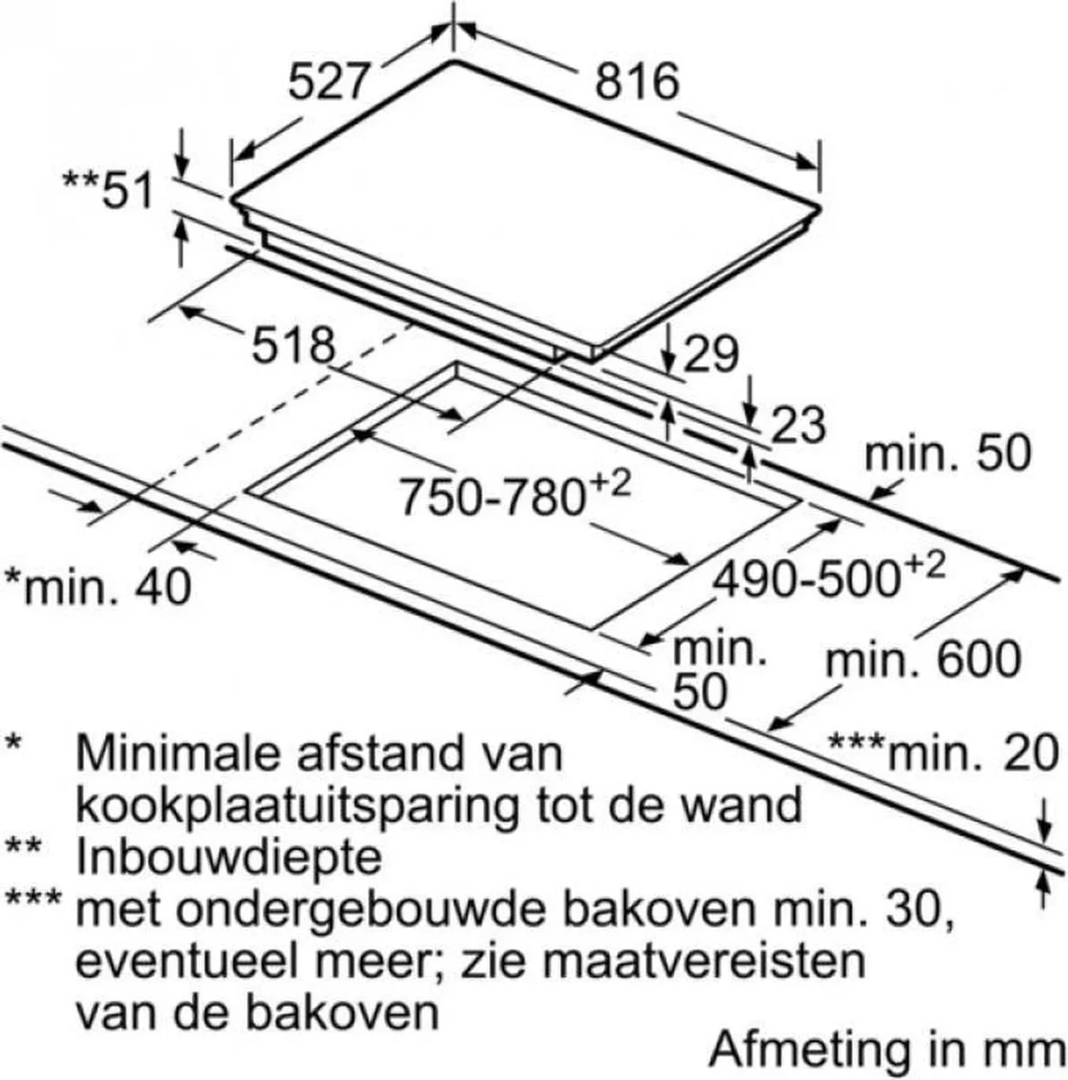 Bosch Serie 8 PXY875DC1E Inbouw Inductiekookplaat - 4 Zones - Zwart