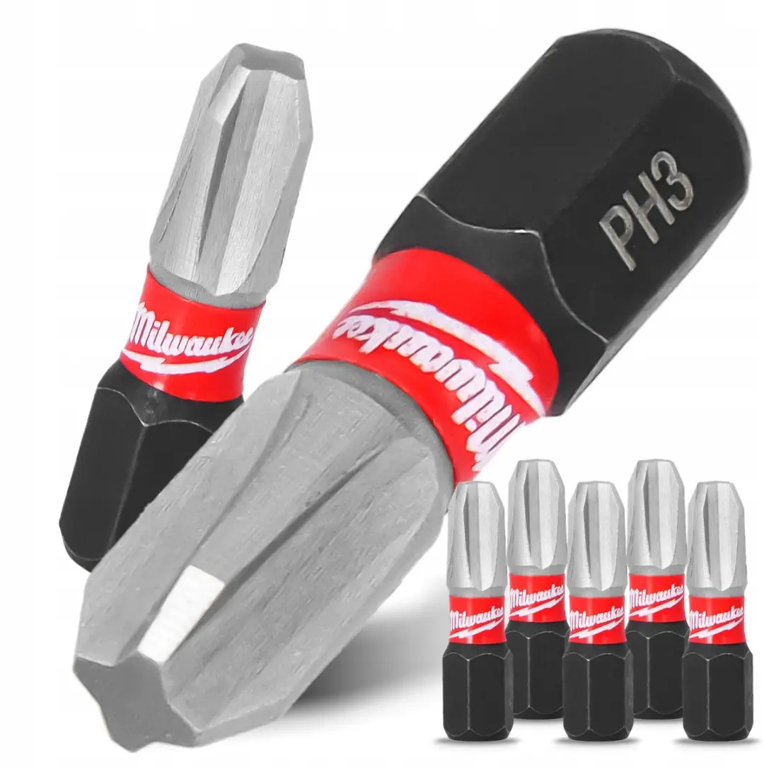 Milwaukee SHOCKWAVE PH3 Bit 25mm Magnetisch