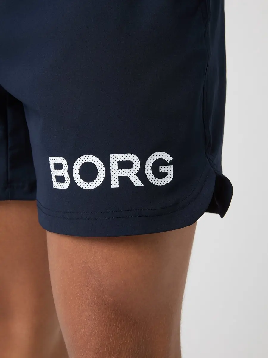 Björn Borg Korte Sportbroek Heren 6" - Donkerblauw - Maat M