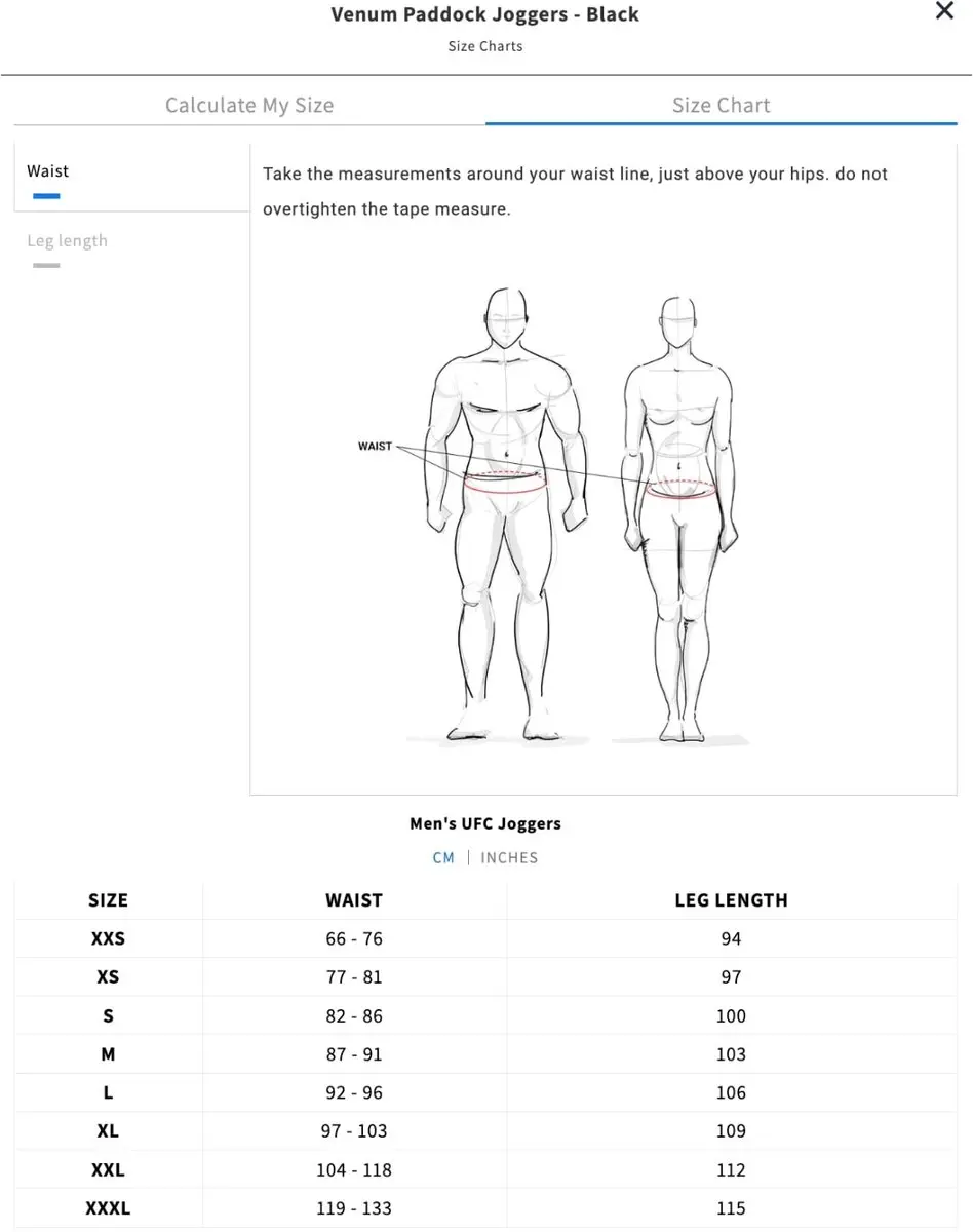 Venum Paddock Joggingbroek M - Zwart/Wit