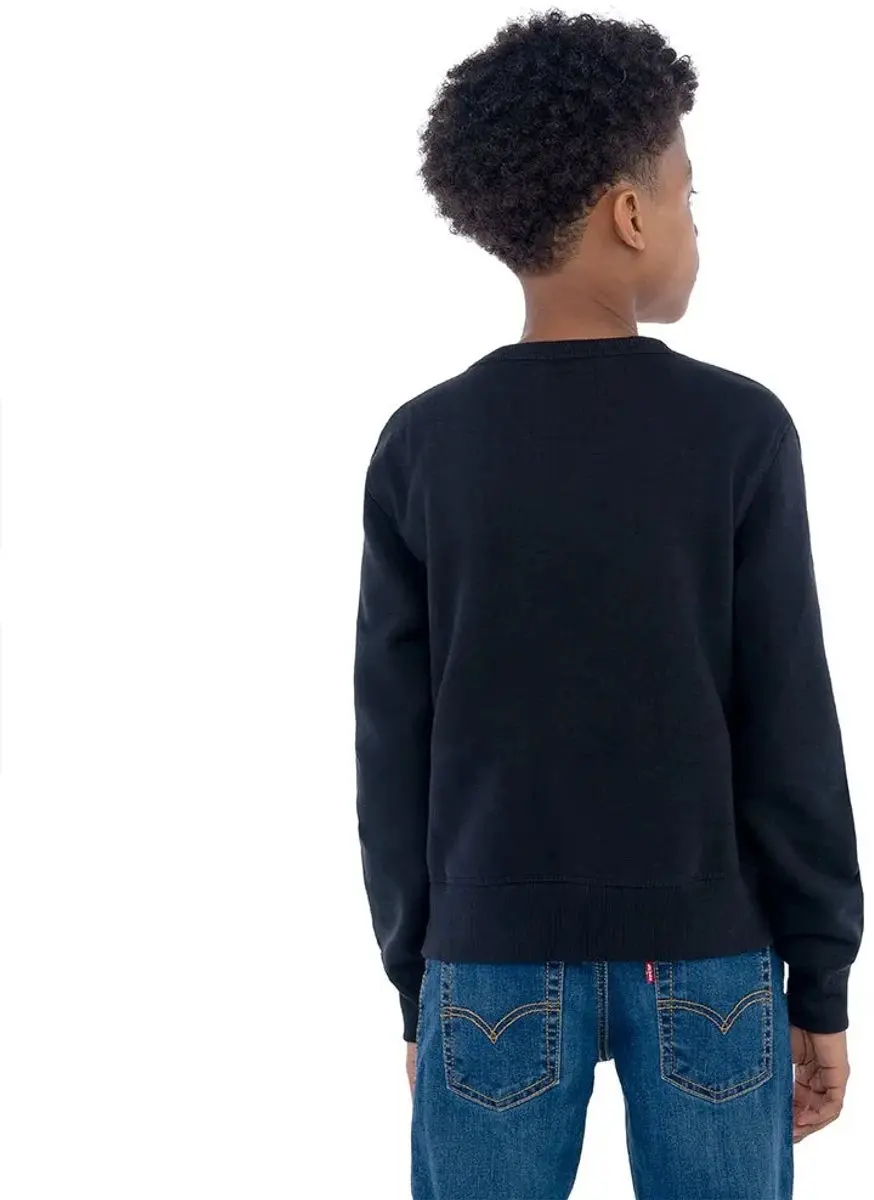 Levi's CREW 9E9079 Kindersweater - Zwart