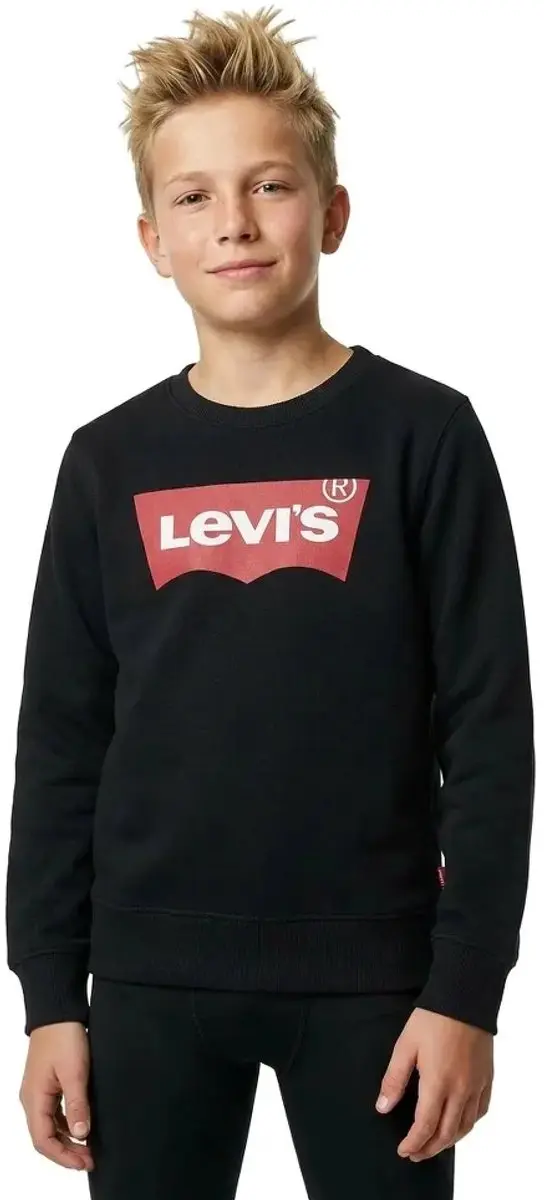 Levi's CREW 9E9079 Kindersweater - Zwart