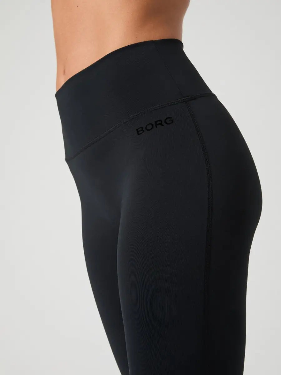 Björn Borg Sportbroek Dames Flare Tight - Zwart - XL