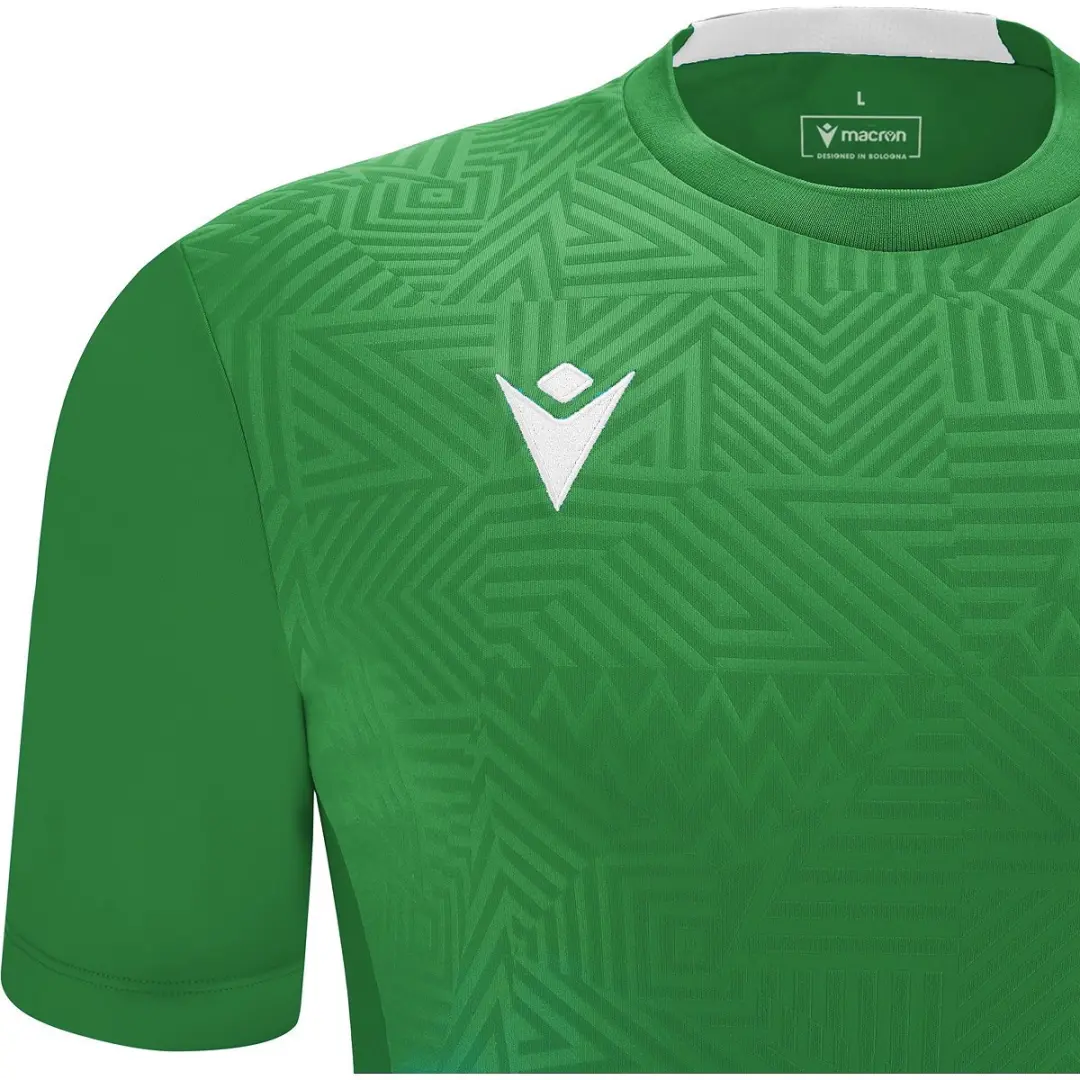 Macron Victory Shedir Shirt Heren - XL - Groen/Wit - afbeelding 6 van 6