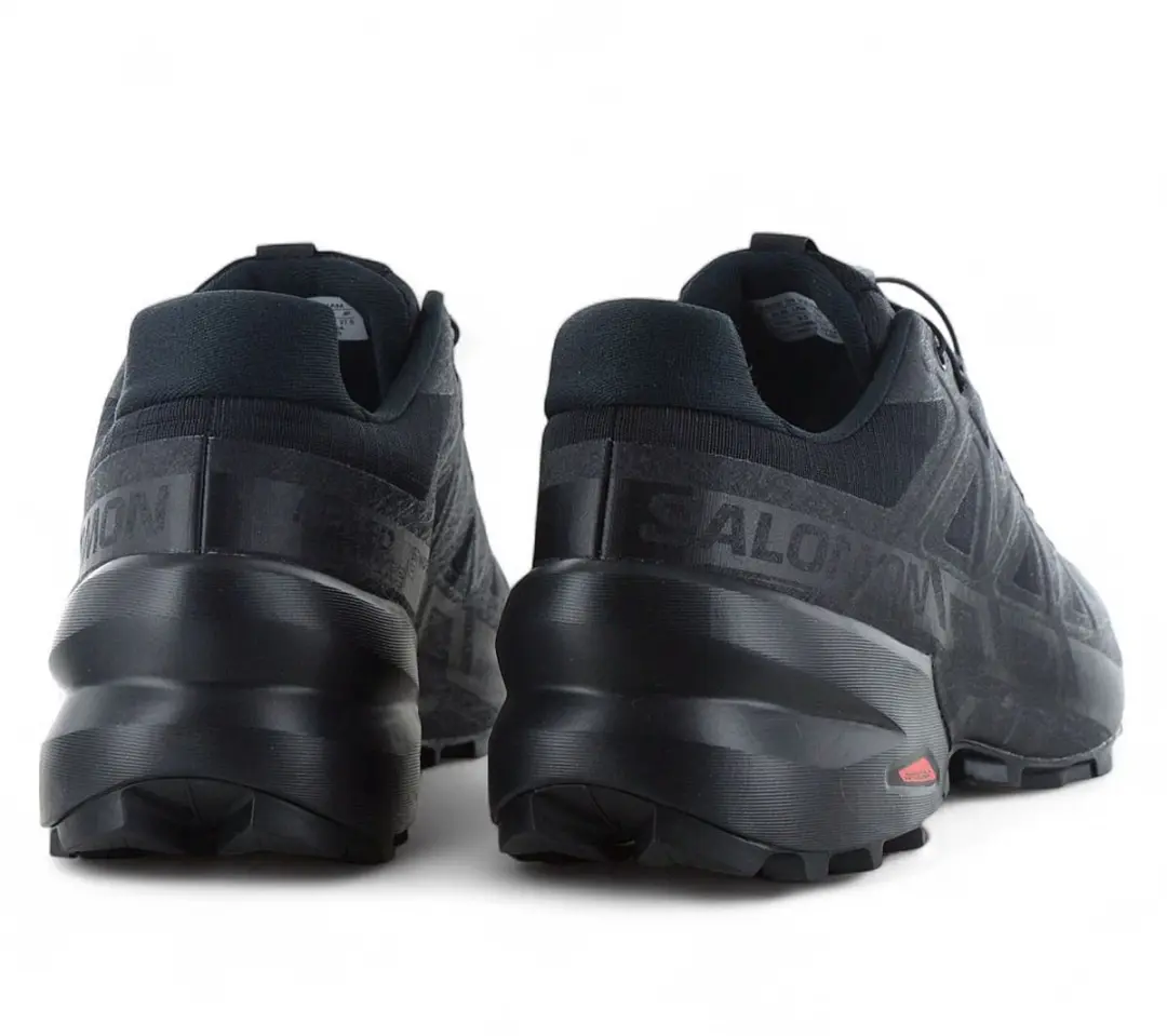 Salomon Speedcross 6 WIDE Heren Trail-Running Schoenen - Zwart