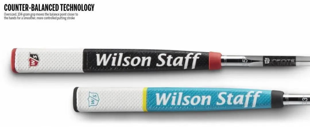 Wilson Staff Infinite Windy City Ladies Putter 33 inch - Rechtshandig - Zilver - afbeelding 6 van 6