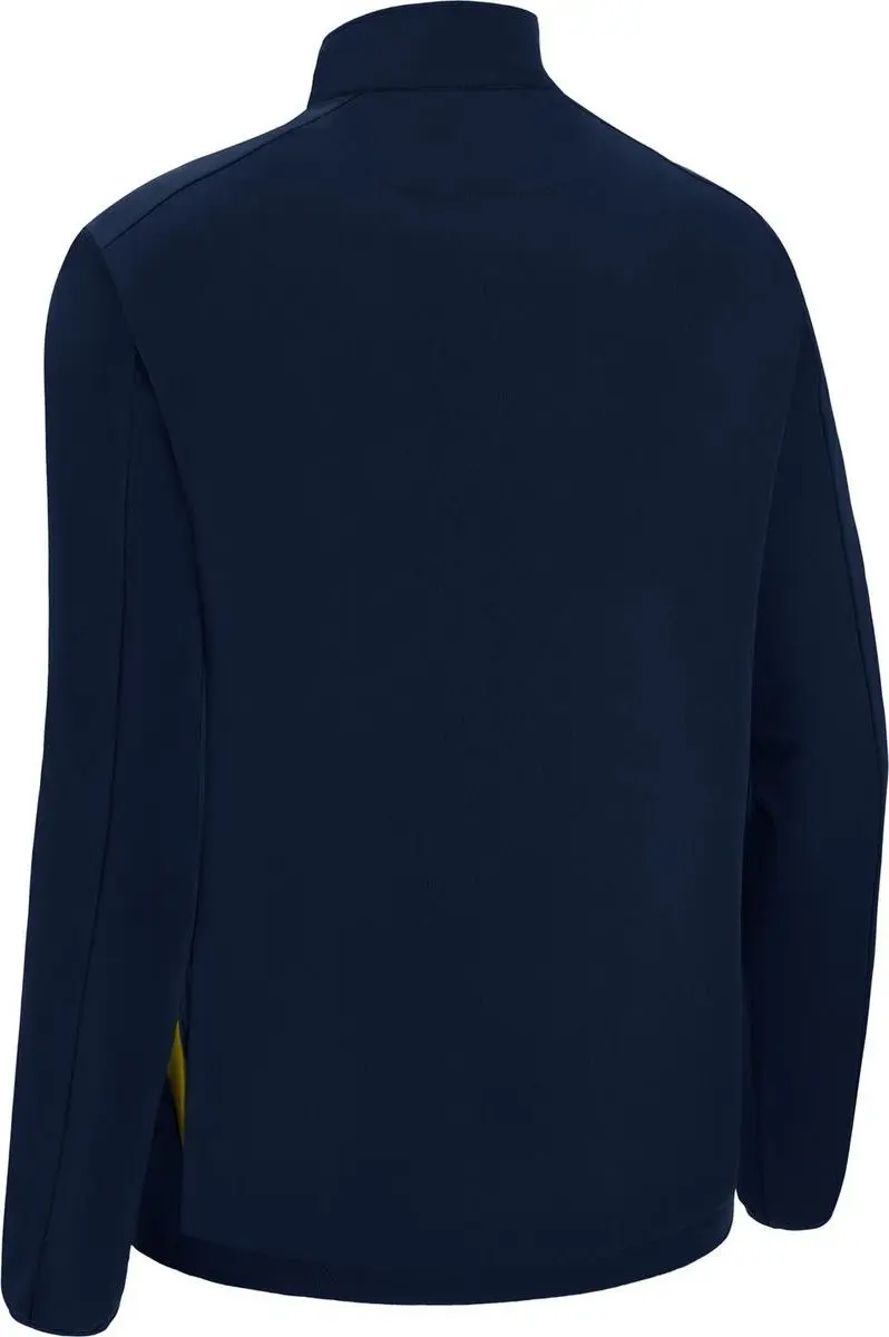 Macron Victory Raijin Polyestervest Kinderen 140 - Navy/Geel