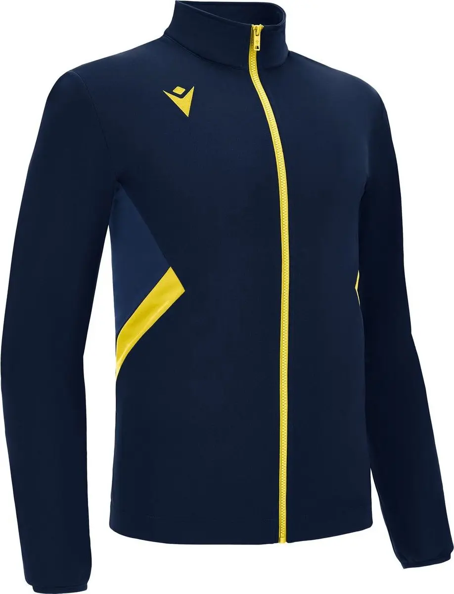 Macron Victory Raijin Polyestervest Kinderen 140 - Navy/Geel