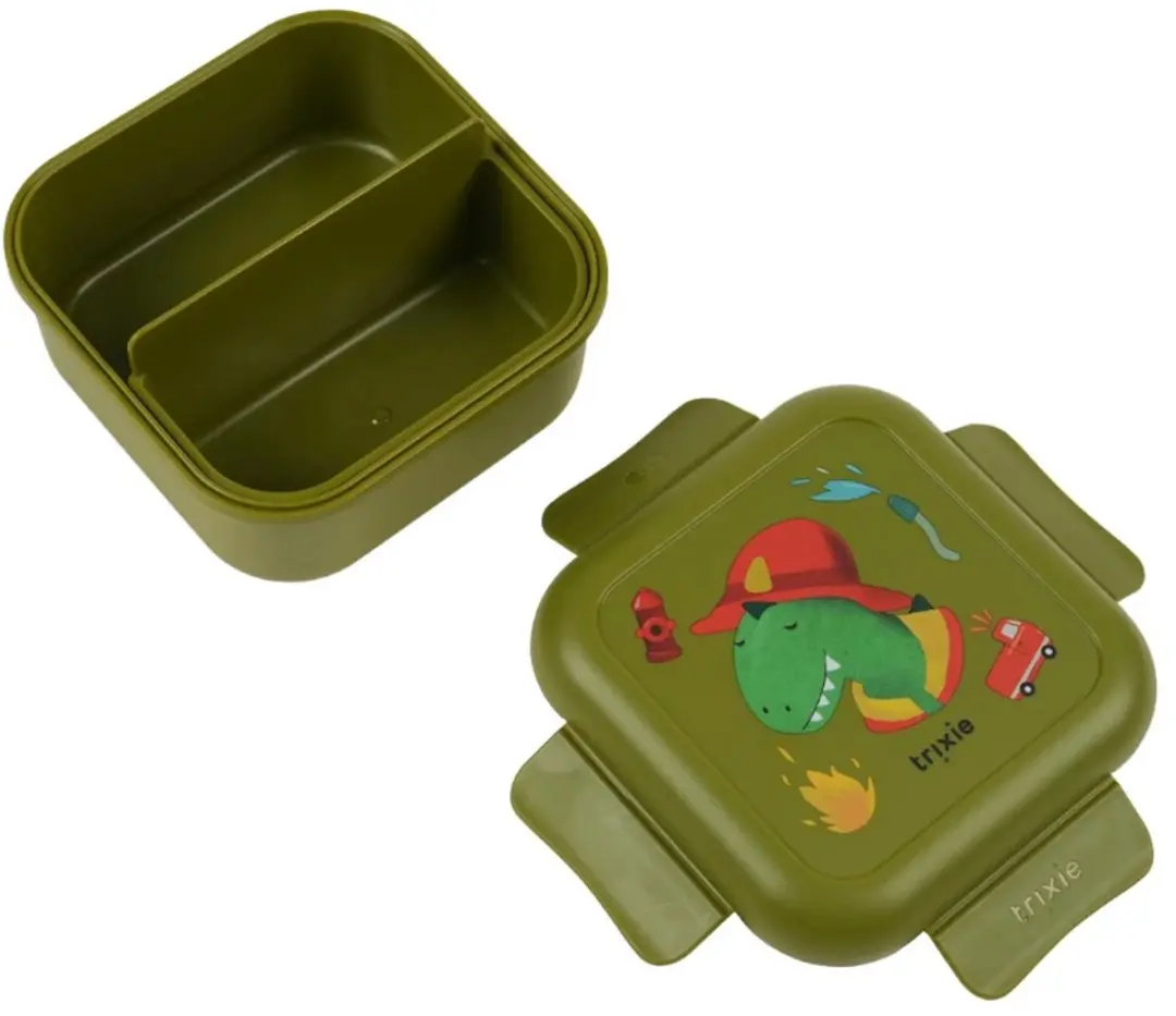 Trixie Click Clack Snackdoosjes 2x2 - 0.50L - Fox & Triceratops