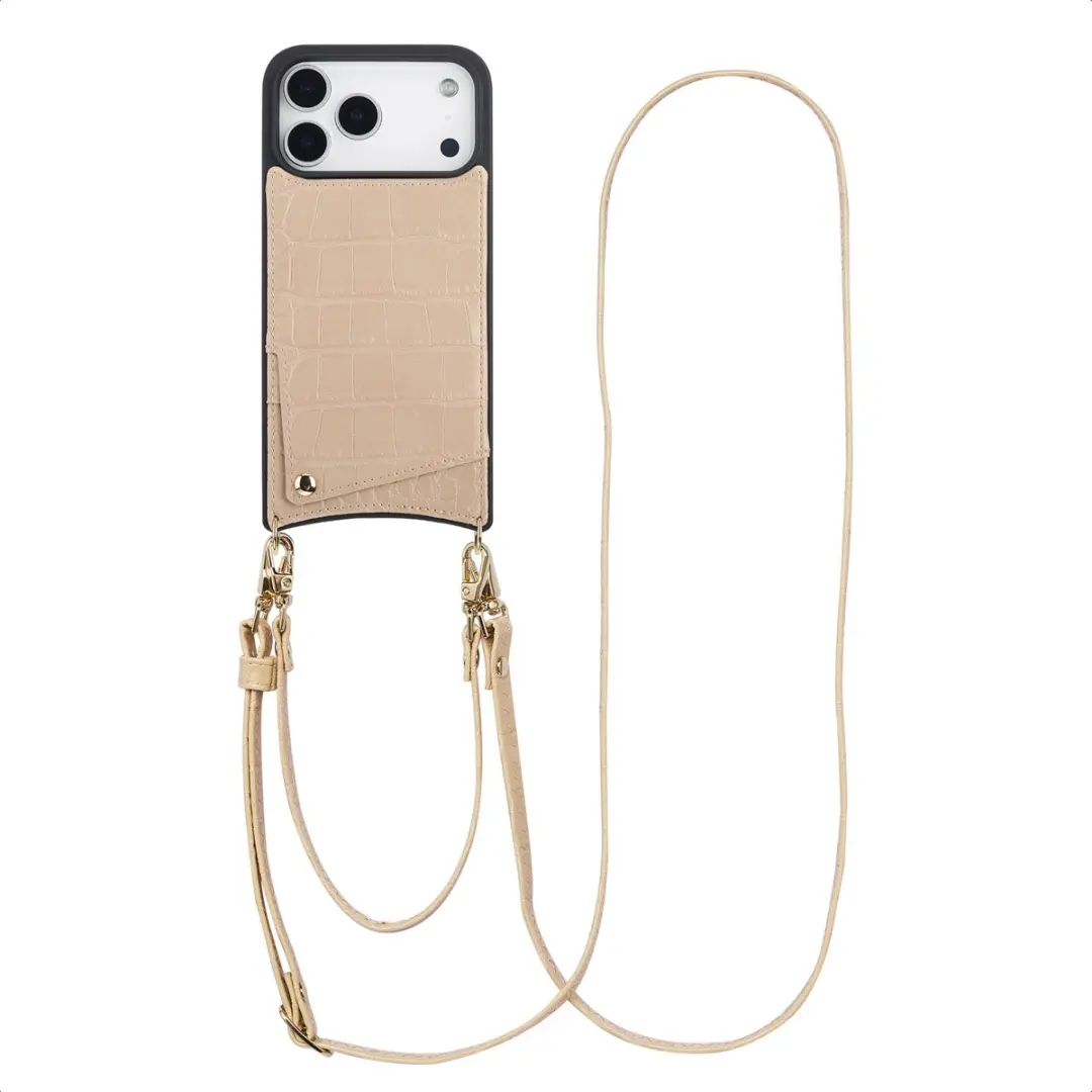 Selencia Croco Hoesje iPhone 17 Pro Max