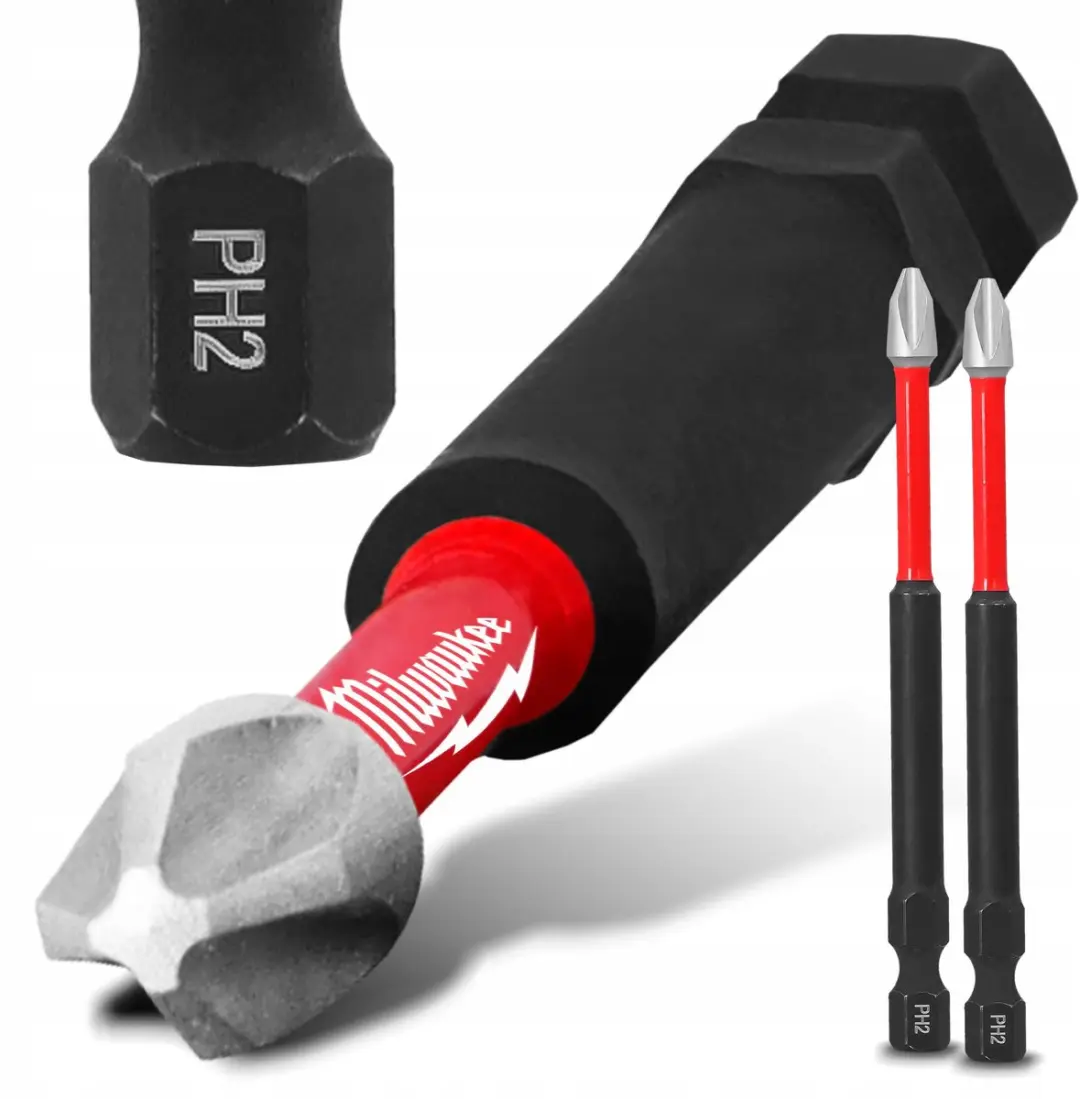 Milwaukee PH2 Slagbits 90mm Magnetisch