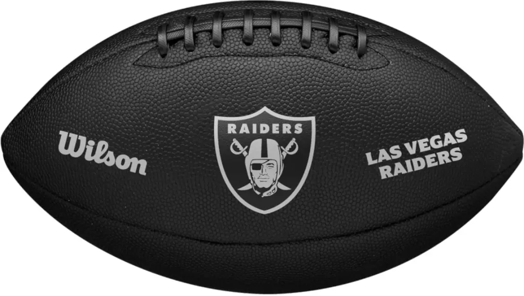Wilson NFL Team Raiders Metallic Premiere Voetbal