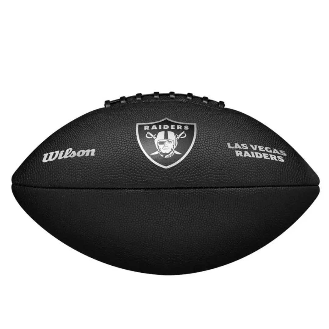 Wilson NFL Team Raiders Metallic Premiere Voetbal - 1 Stuk
