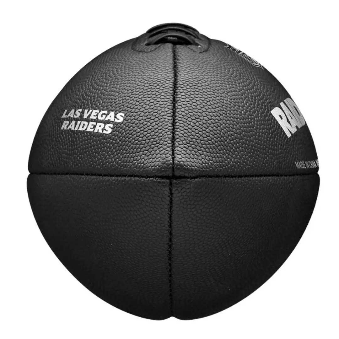 Wilson NFL Team Raiders Metallic Premiere Voetbal - 1 Stuk