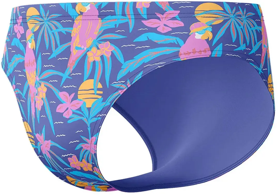 Speedo Allover Digital Zwemslip 8cm - UK 30 - Blauw