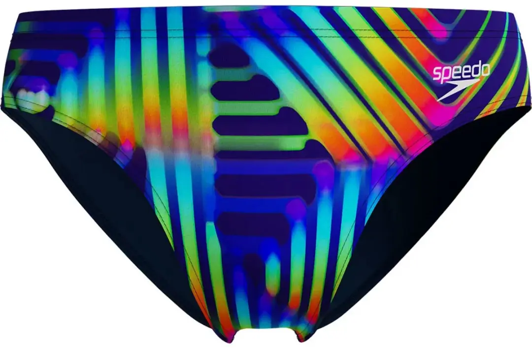 Speedo Allover Digital Zwemslip 8cm - UK 30 - Blauw - afbeelding 6 van 6