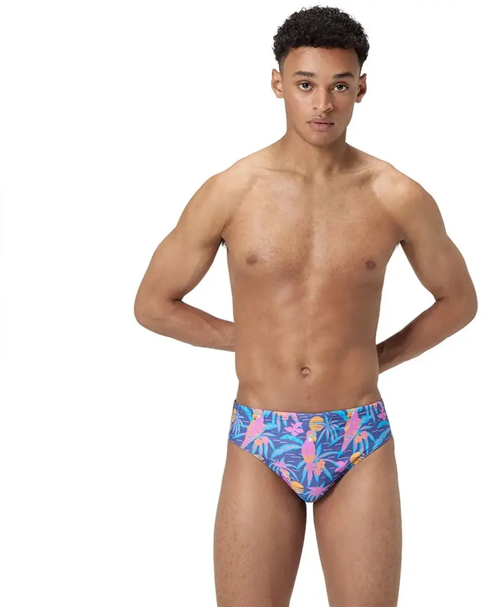 Speedo Allover Digital Zwemslip 8cm