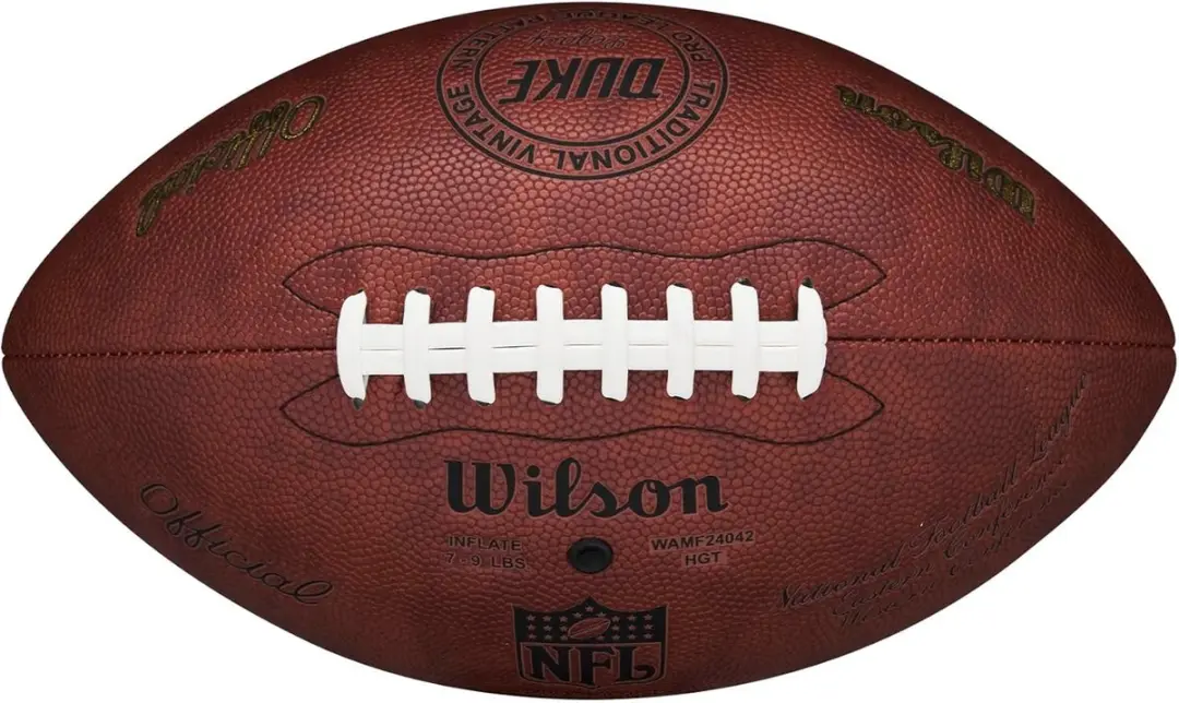 Wilson NFL Duke Throwback Composiet Leer Voetbal - Bruin
