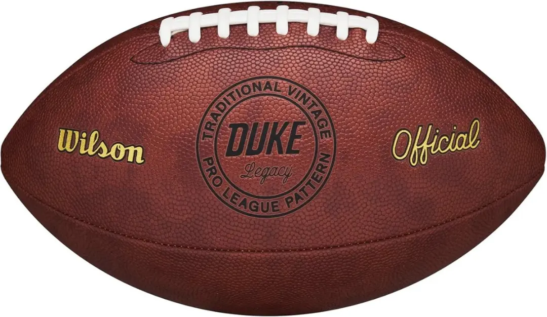 Wilson NFL Duke Throwback Composiet Leer Voetbal