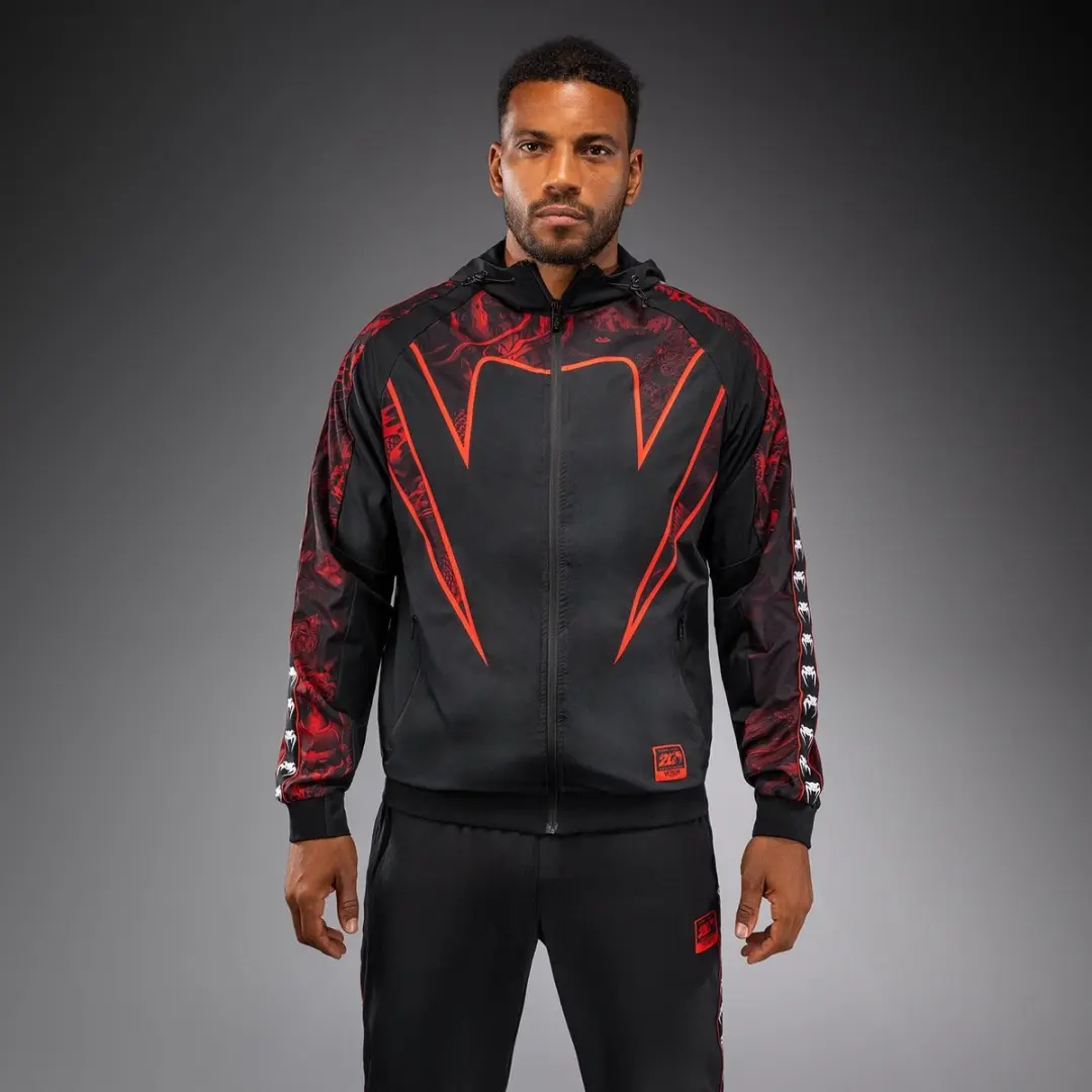Venum 20th Anniversary Track Jacket - Zwart/Rood VENUM-06106-100