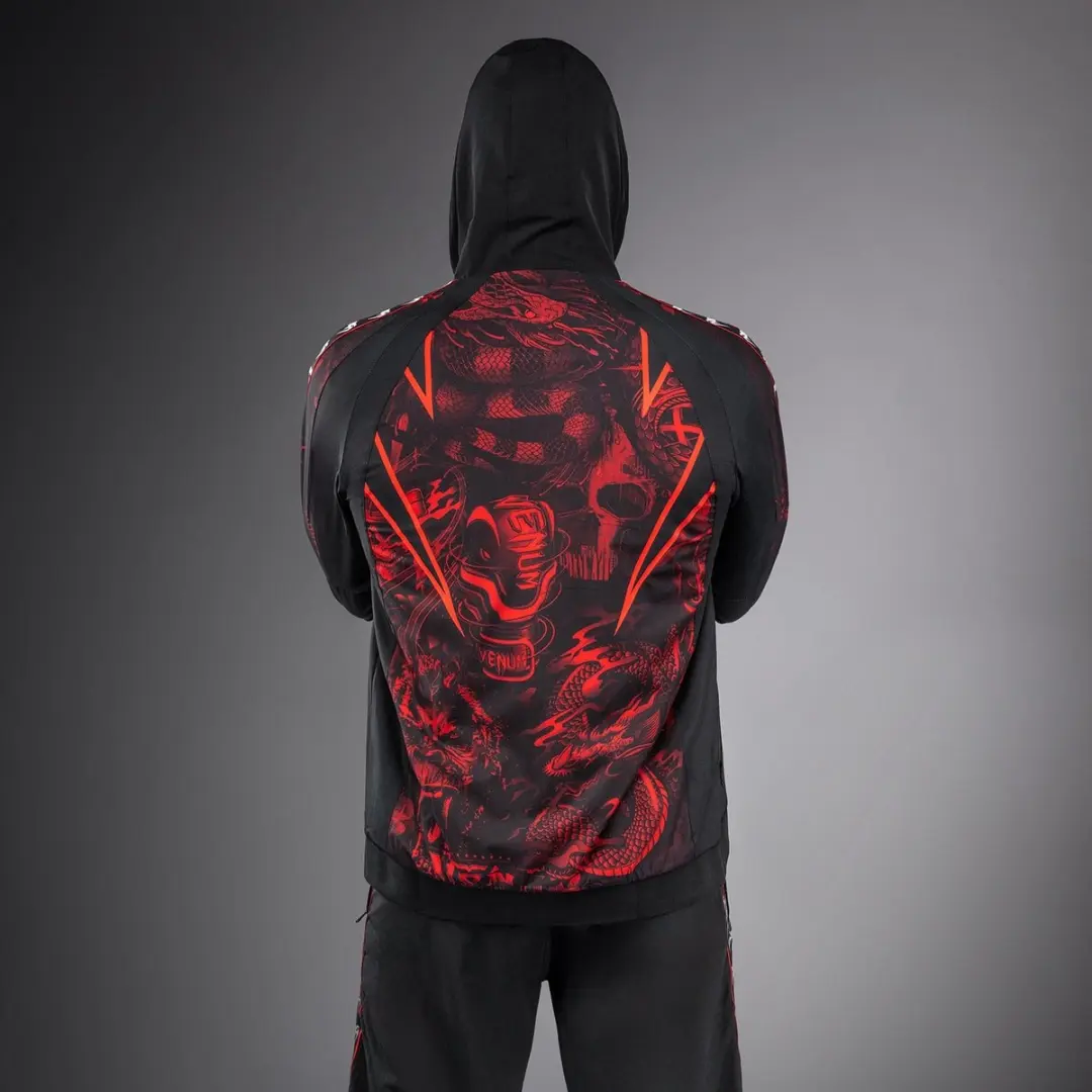 Venum 20th Anniversary Track Jacket - Zwart/Rood VENUM-06106-100