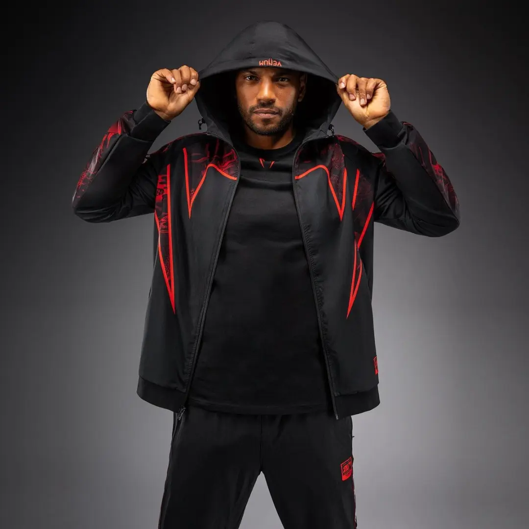 Venum 20th Anniversary Track Jacket - Zwart/Rood VENUM-06106-100