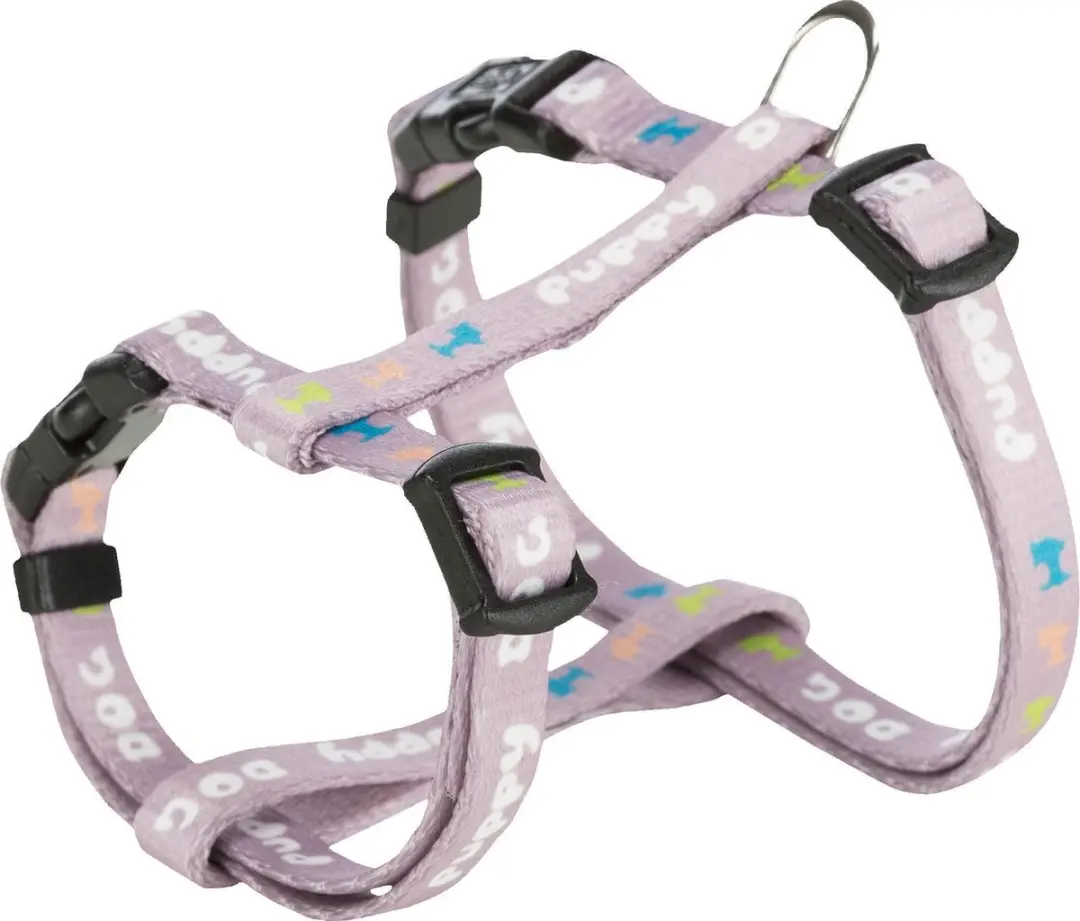Trixie Junior Puppytuig 23-34cm - 2m Riem - Lila