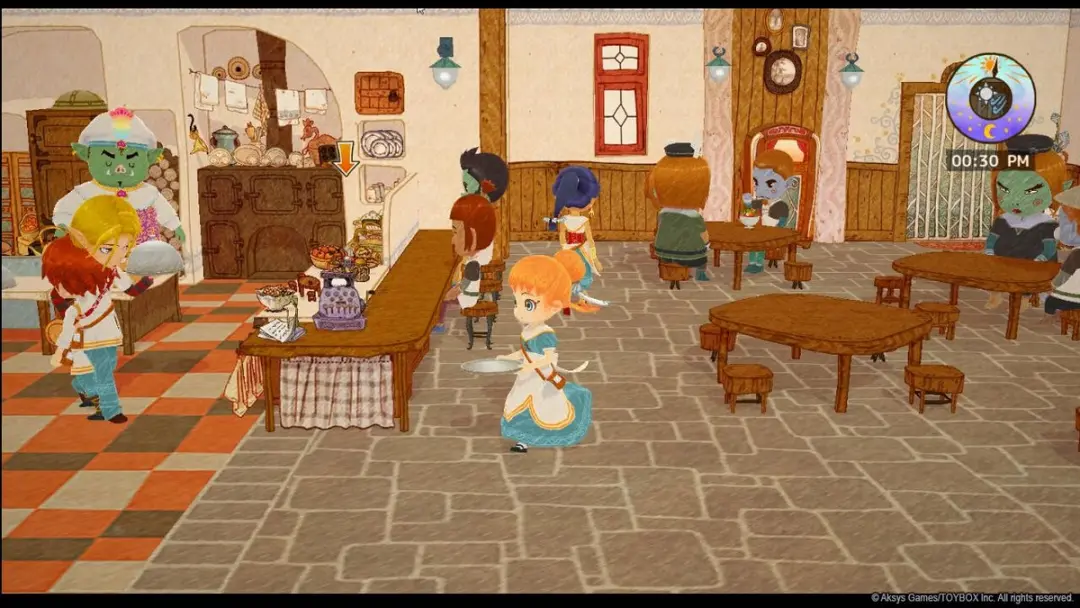 Sony PlayStation Kleine Draken Café Jeu