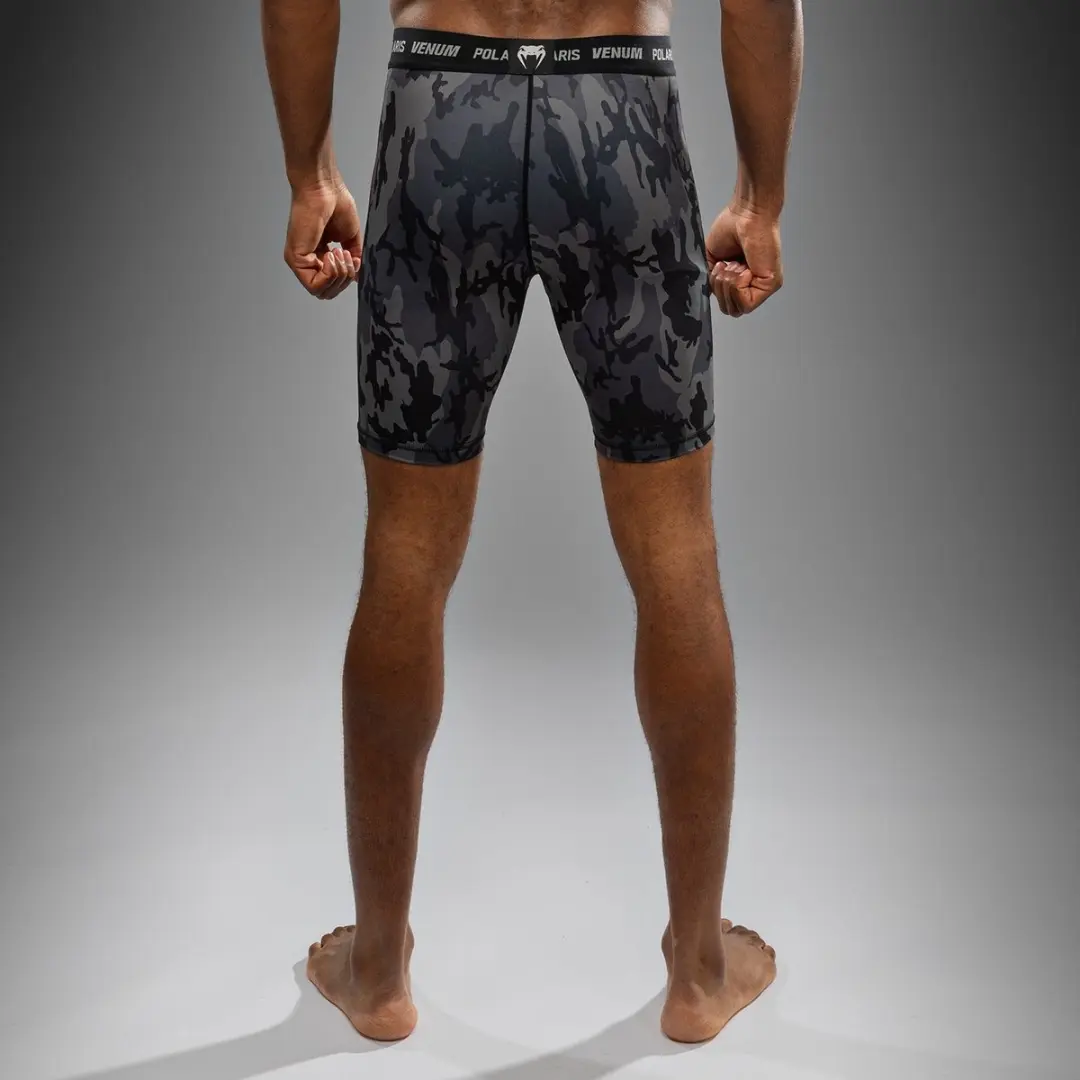 Venum Vale Tudo Short Zwart Camo Stormgrijs - XXL